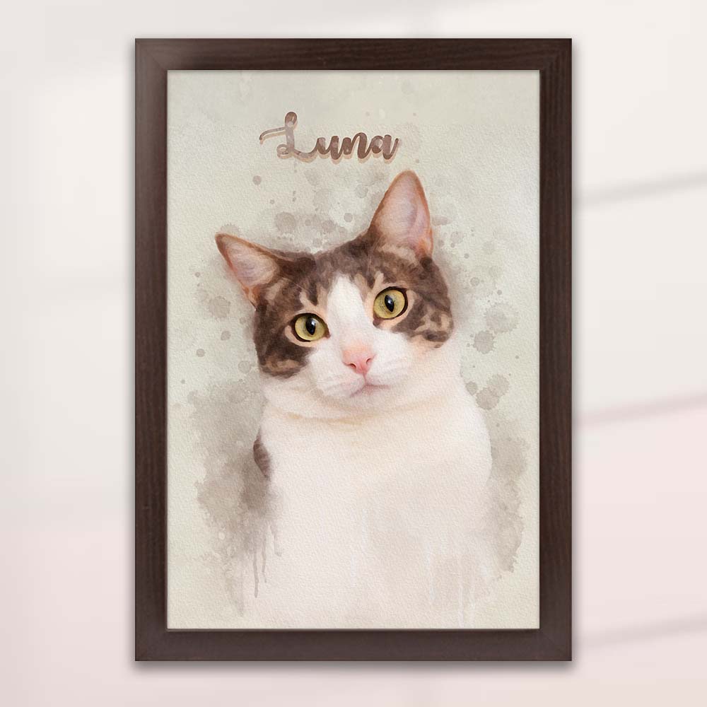 Watercolor Pet Portrait