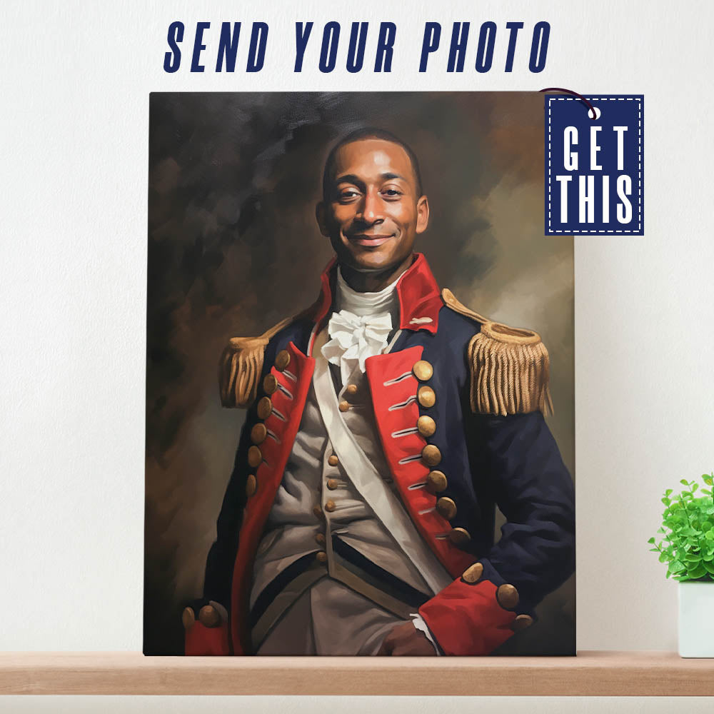 Emperor's Stoic Pose