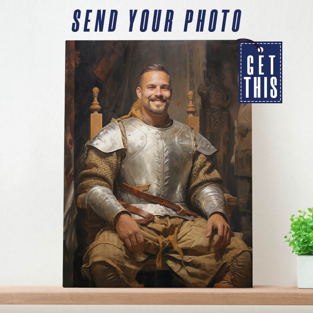 Knight's Majestic Portrait