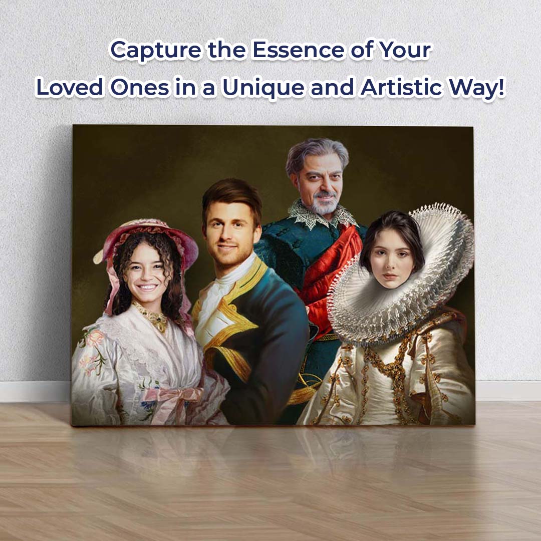 Custom Royal Portrait - People/Pets