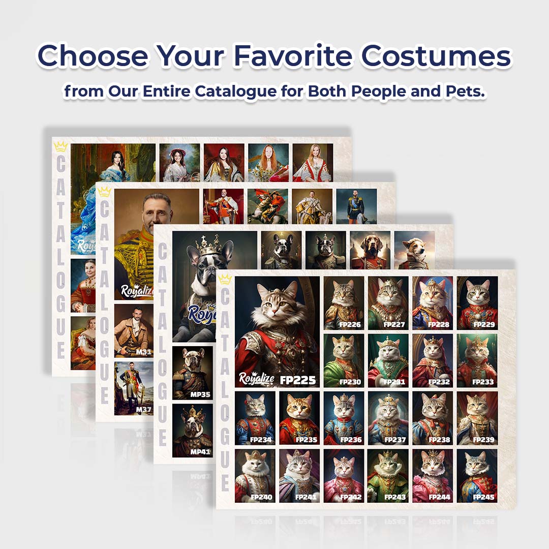 Custom Royal Portrait - People/Pets