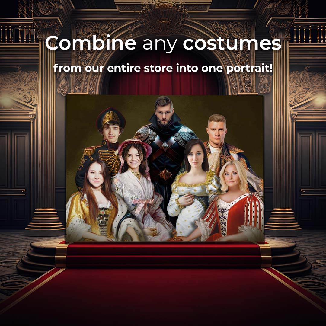 Custom Royal Portrait - People/Pets