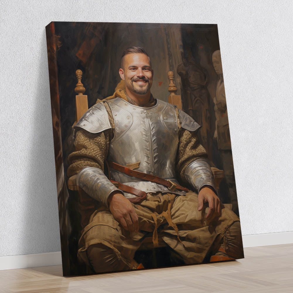 Knight's Majestic Portrait