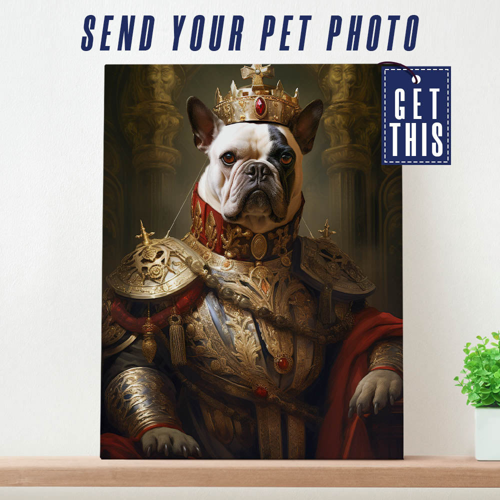 Majestic Dog Majesty Get your Custom Portrait Royalize